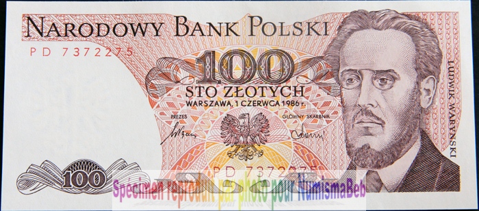 100 Zlotych pologne